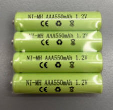 AAA Rechargeable Batteries - 550mAh, 600mAh & 750mAh avail - For Cordless Phones