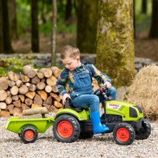 Ride-On Tractor Toy with