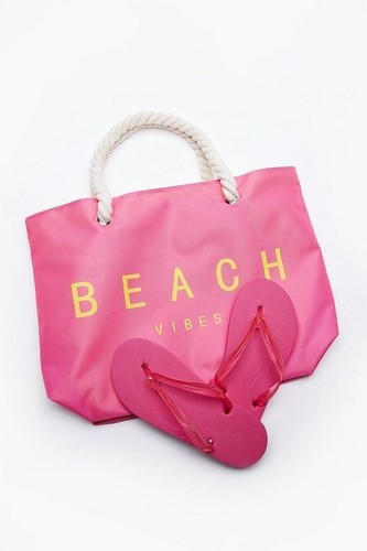 Beach bag and flip - beach,