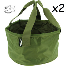 NGT Ground Bait Mixing Groundbait Bowl Carp Fishing x 2