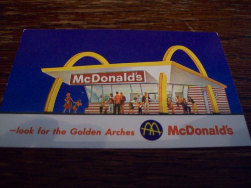 Vtg mcdonald hamburger - vtg,