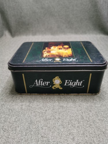 Vintage metal tin - metal, after
