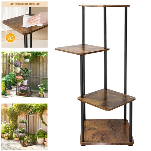 Metal plant stand - stand, indoor