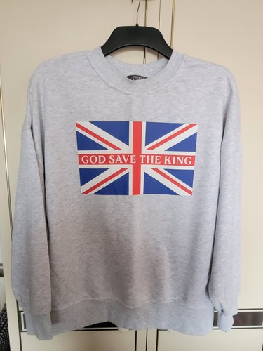 Fancy dress union jack jumper - fancy,
