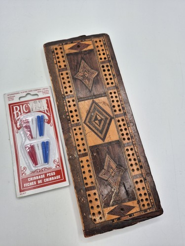 Rustic antique cribbage - rustic,