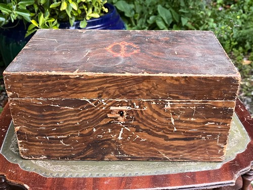 Victorian scumble painted - painted, pine