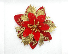 1-10X Christmas Poinsettia