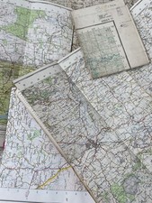 Vintage Map Pages Atlas