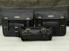 Motorcycle Leather Pouch