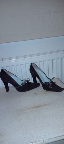 Suede audley heel size - audley, 6