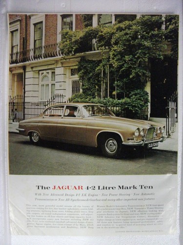 1965 jaguar litre mark ten - 4.2,