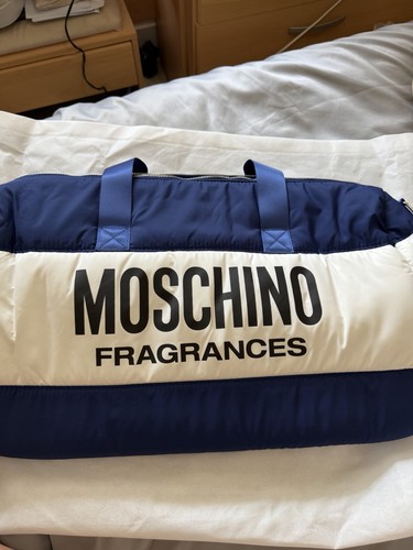 Moschino quilted weekender - quilted,