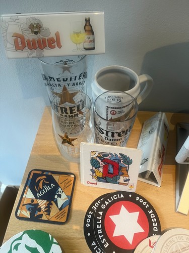 Estrella damm beer glasses san - glasses,