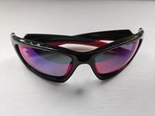 New Oakley Valve Red İridium Lenses Black Frame Sunglasses With Case RRP £158