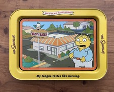 VTG Simpsons Metal Food Tray
