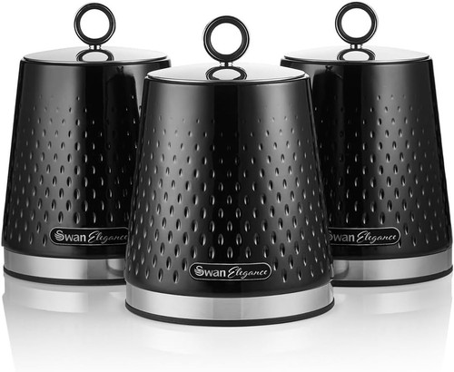 Kitchen storage canisters set - kitchen,