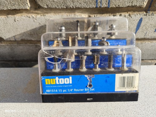 Nutool router bits - router, 1/4"