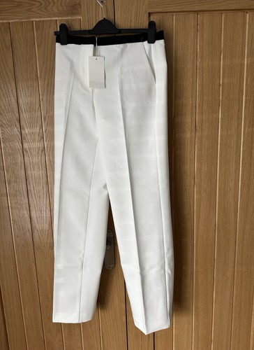 Womens zara white trouser - womens,