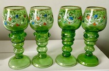 Vintage Bohemian  Hand blown