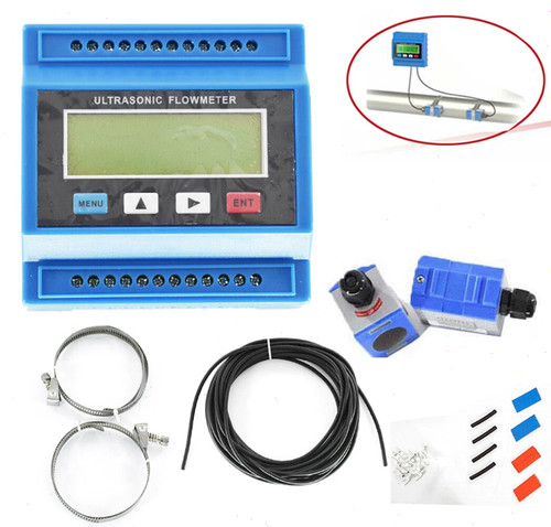Wall mounted ultrasonic flow - mounted,