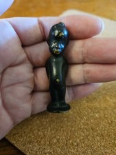 Bronze Standing African Boy In