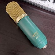 MXL V67G Condenser Microphone Large Diaphragm for Vocal MXL-V67G Gold and Green