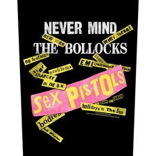 SEX PISTOLS never mind the 2018 GIANT BACK PATCH 36 x 29 cms OFFICIAL MERCH