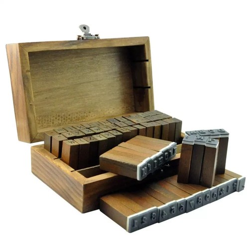 70pcs alphabet stamps vintage - stamps,