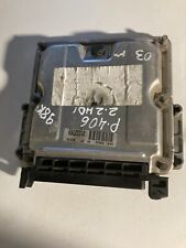 #1326 PEUGEOT 406 2003 2.2 HDI ENGINE CONTROL UNIT ECU  0281010370  9638794880