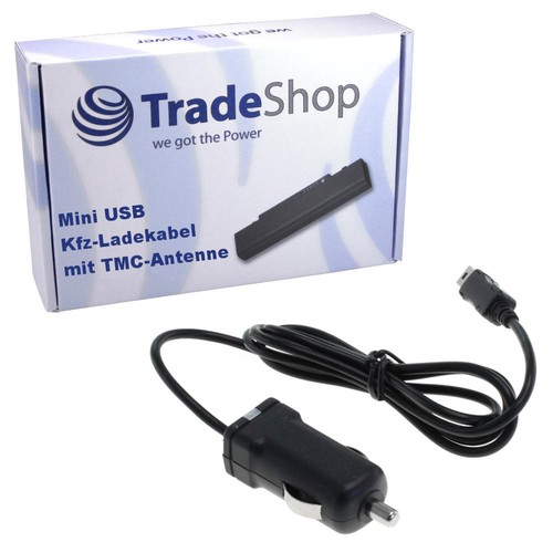 Car charger cable with - with, tmc