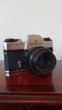 Zeiss Ikon Sl-706 Slr Film Camera With Carl Zeiss Tessar  2.8/50mm Working!