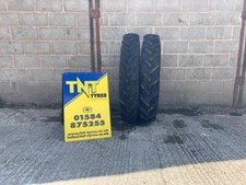 PAIR OF 8.3/8R36 16PLY KLEBER SUPER TRACSOL TYRES & TUBES 