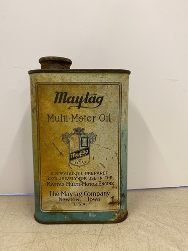 Vintage maytag multi motor oil - vintage,