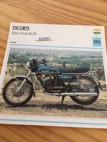 Escorts rajdoot yamaha 350 - yamaha, rd