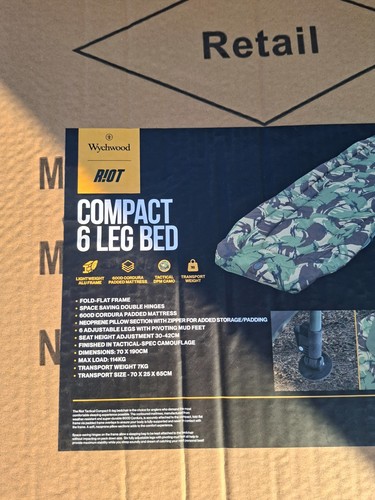 Wychwood bedchair brand new - bedchair,