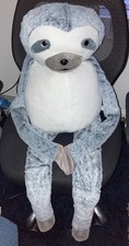 Giant sloth soft plush - sloth,