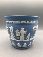 Wedgwood Blue Jasperware Plant