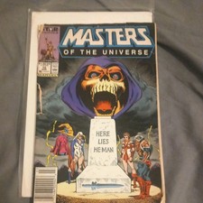 Masters Of The Universe #12 Newsstand Death Of He Man  Marvel Star Comics 1988