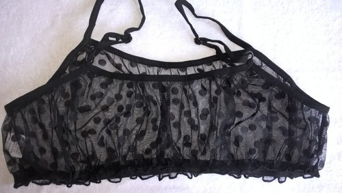 Sexy black sheer - see, thru
