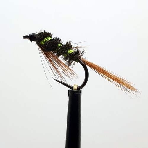 Barbless green holographic - 3,