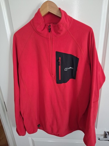 Men red berghaus quarter - red,