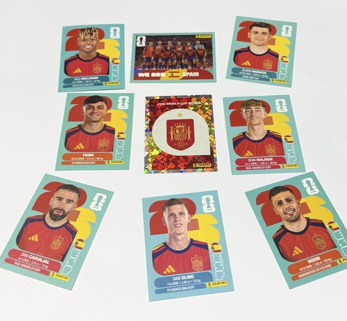 Spain random set panini - set, of