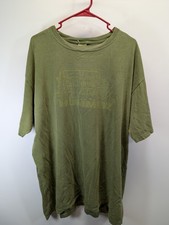 HUMMER H1 SUV Officially Licensed T-Shirt Vintage Men's XL Army Green Military 