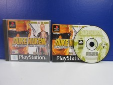 PS1 sony playstation 1 DUKE NUKEM LAND OF THE BABES VIDEO GAME vintage COMPLETE
