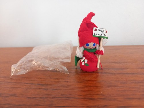 Vintage danish holboll tomte - danish,