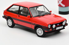 Model car Ford Fiesta XR2 diecast road car Red 1981 Norev 182741 1:18th scale