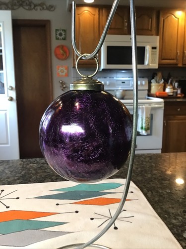 Vintage antique purple - purple, crackle