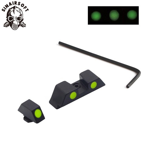 Tactical fiber optic pistol - tactical,