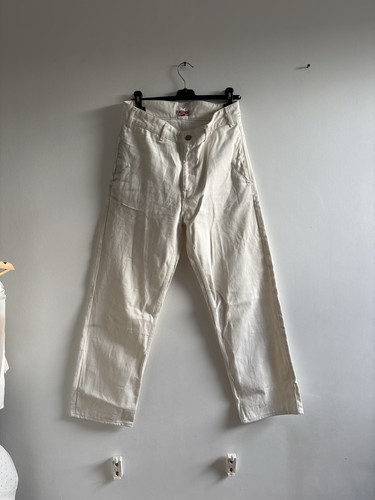 Dubbleware white jeans - dubbleware, with