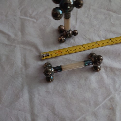 Pair vintage knife rests - of,